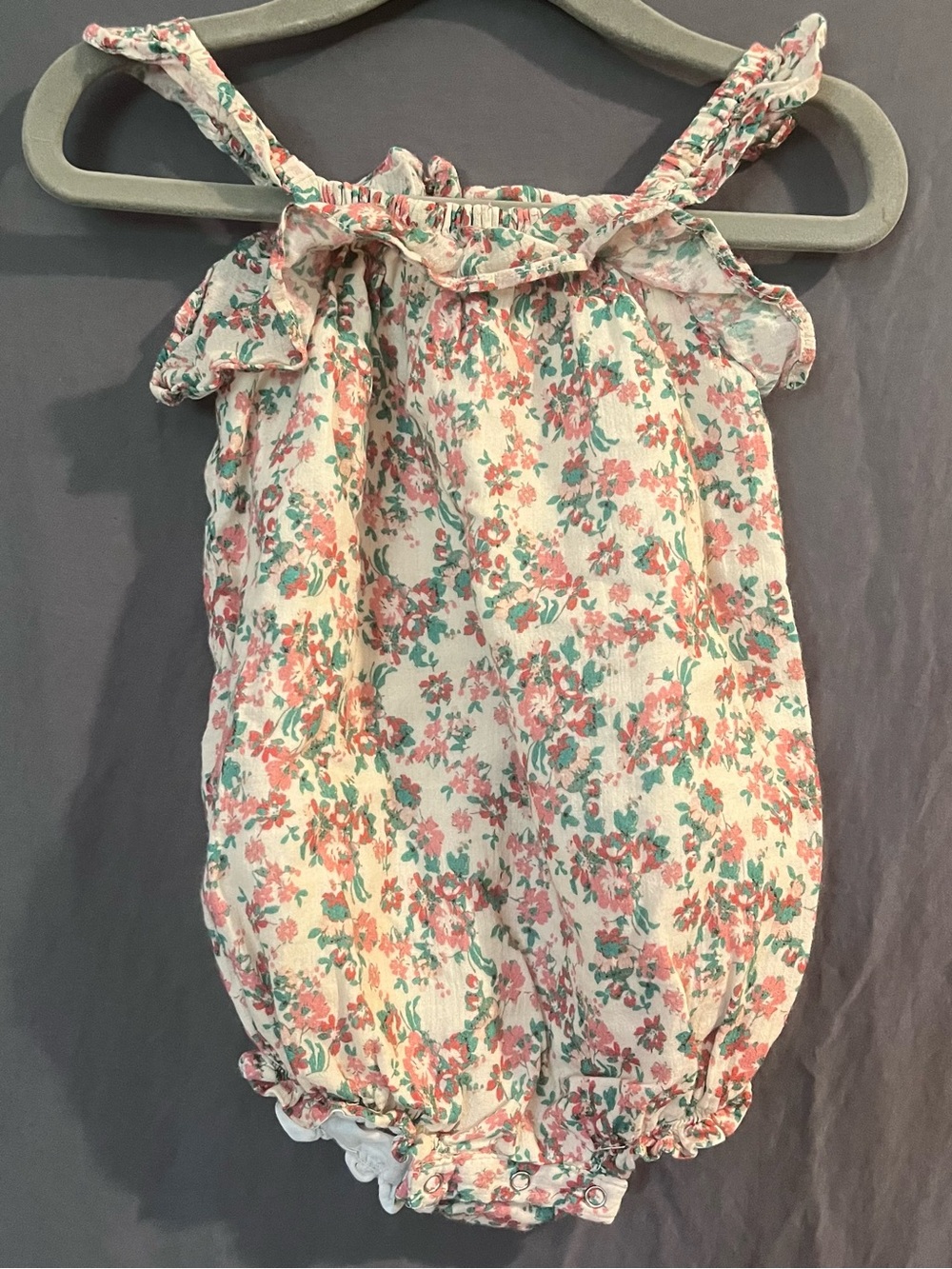 Emile et Ida Floral Baby Outfit